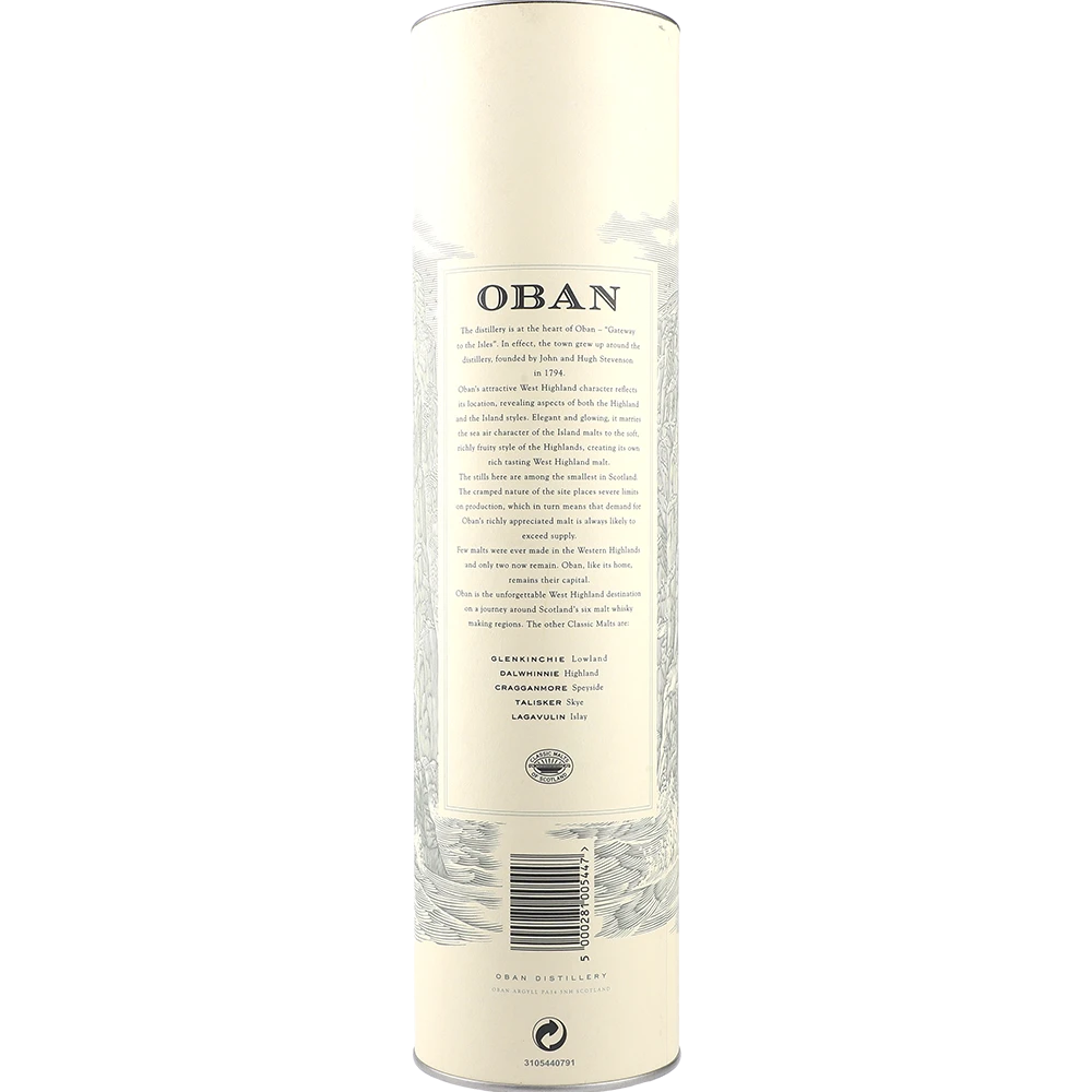 Oban 14y 43 % 0,7L FL