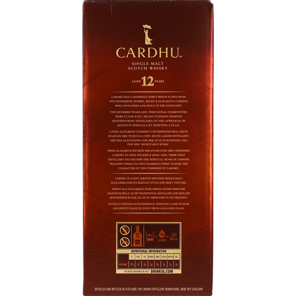 Cardhu 12y 40% 0,7L FL