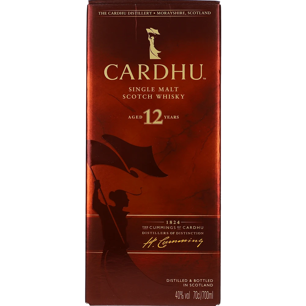 Cardhu 12y 40% 0,7L FL