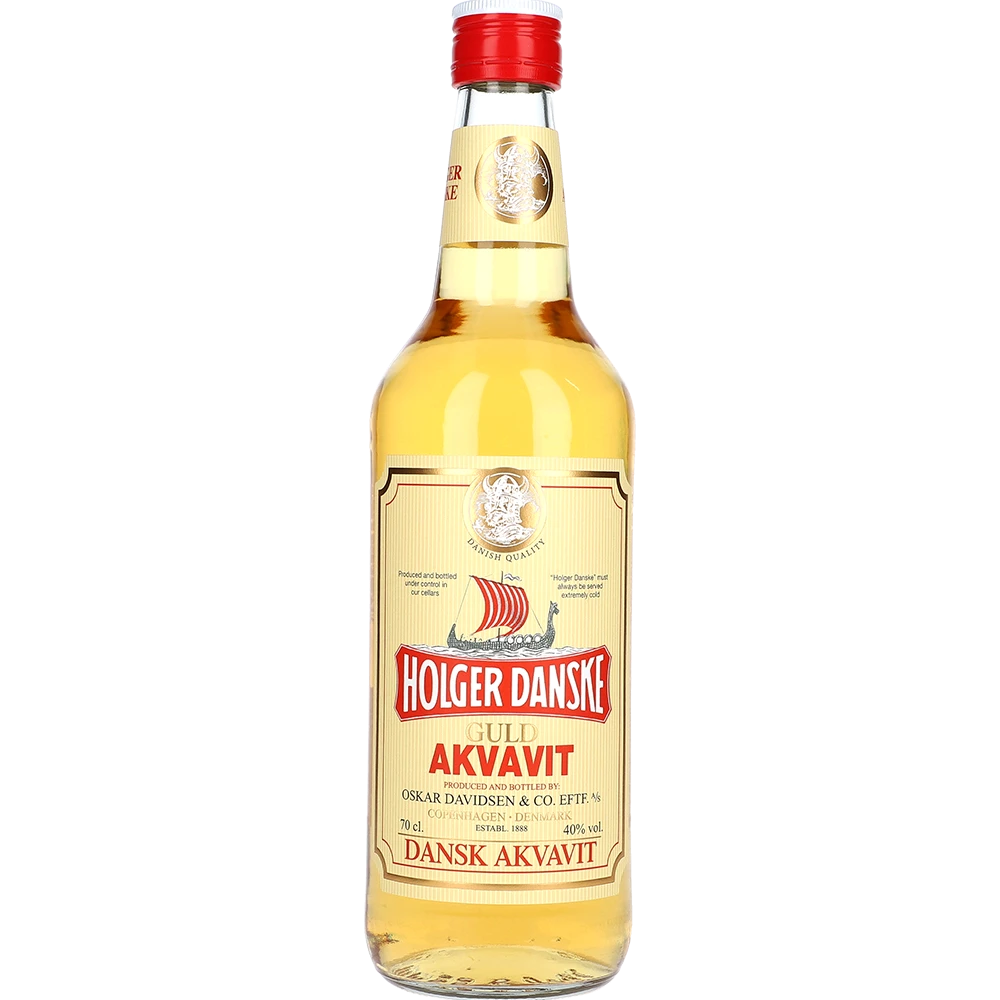 Holger Danske Guld Akvavit 40 % 0,7L FL