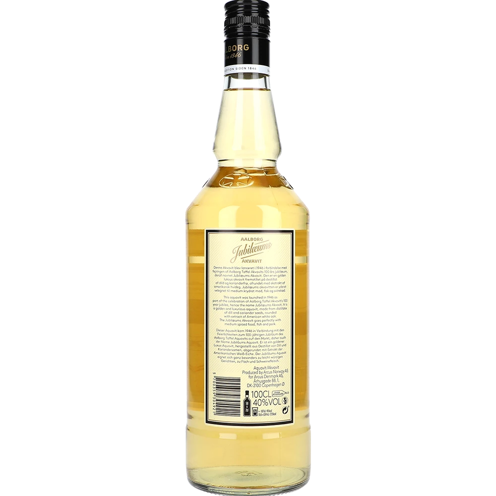 Aalborg Jubilæums Akvavit 40% 1L FL