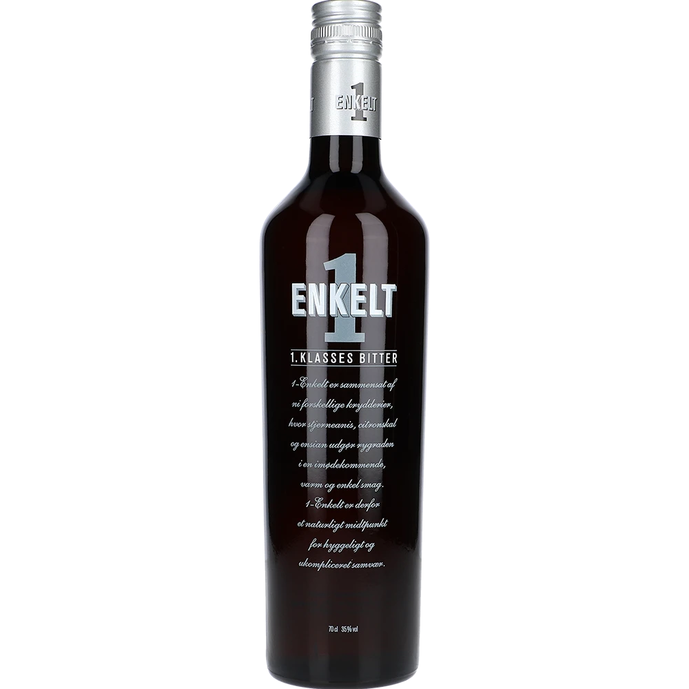 1-Enkelt Bitter 35 % 0,7L FL