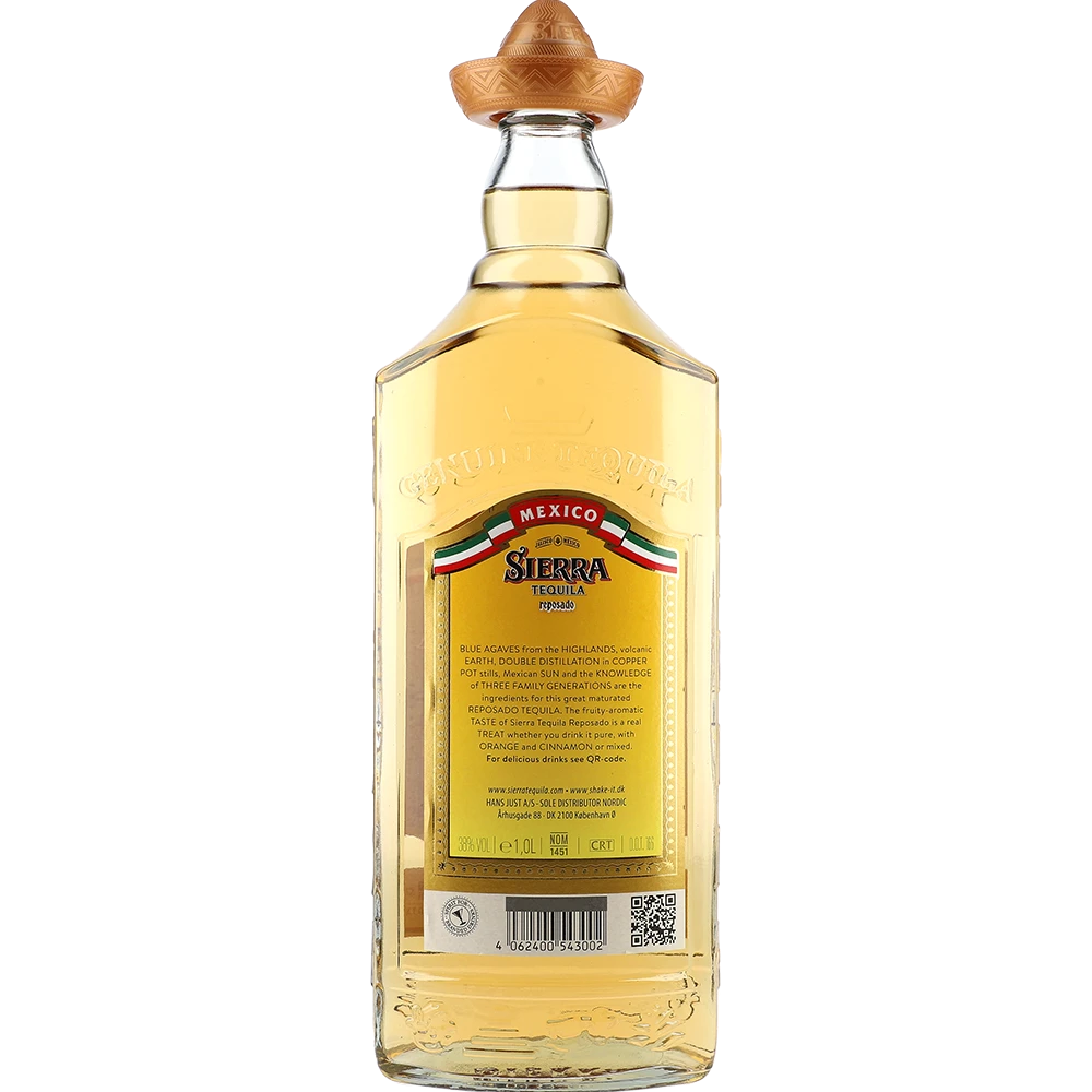 Sierra Tequila Reposado 38 % 1L FL