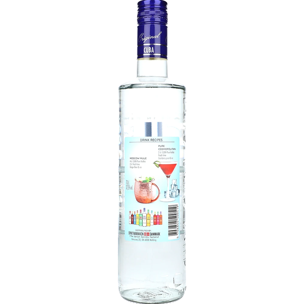 Cuba Pure Vodka 37.5 % 0,7L FL