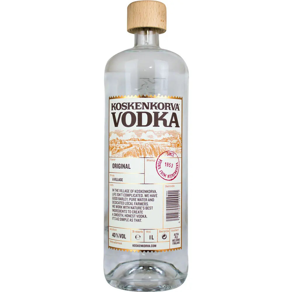 Koskenkorva 40% 1 ltr. - AllSpirits