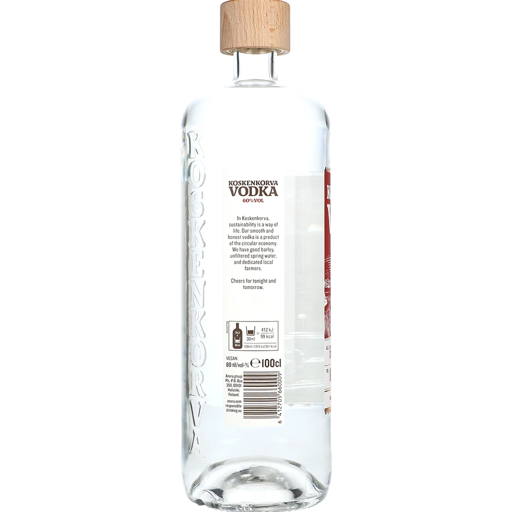 Koskenkorva Vodka 60 % 1L FL