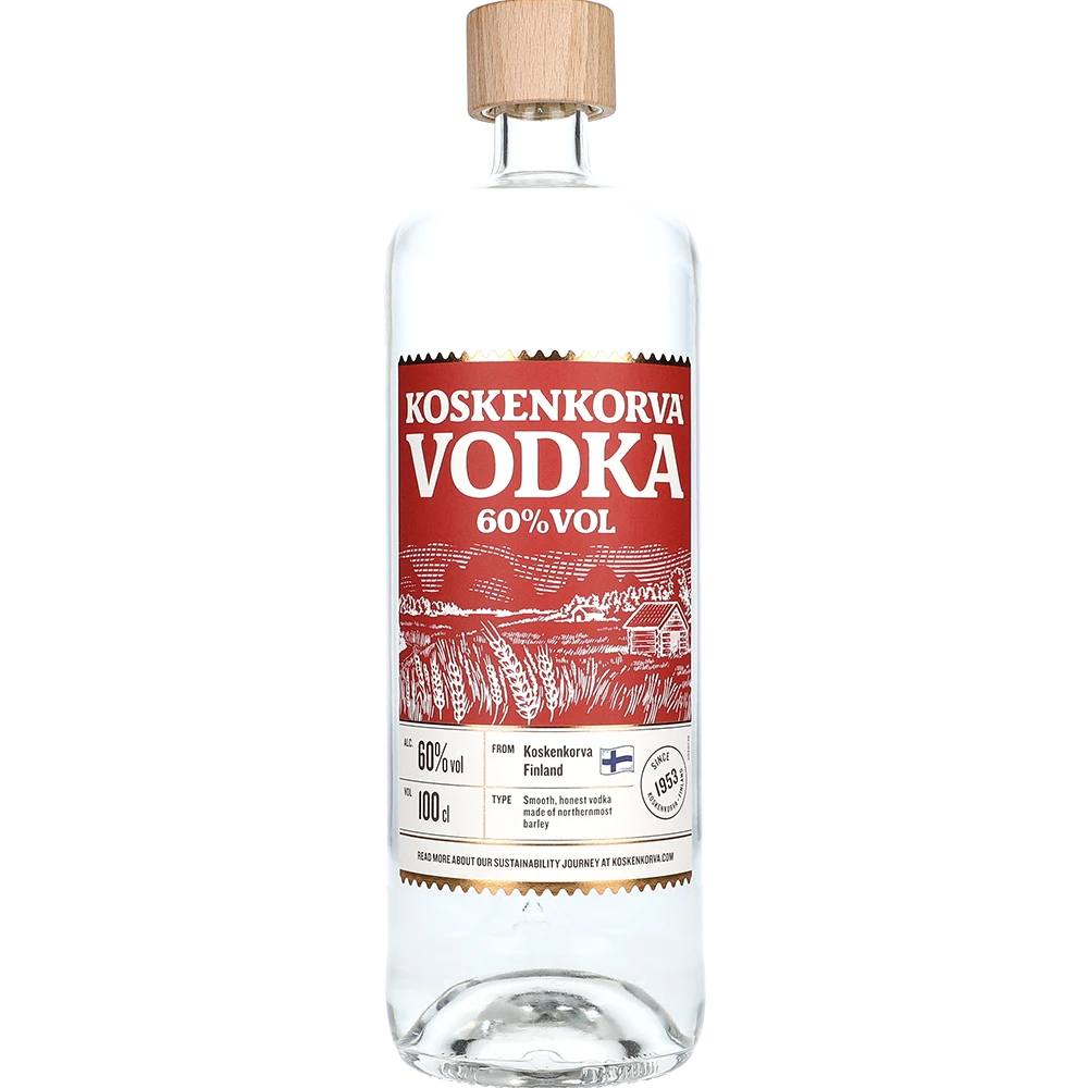 Koskenkorva Vodka 60 % 1L FL