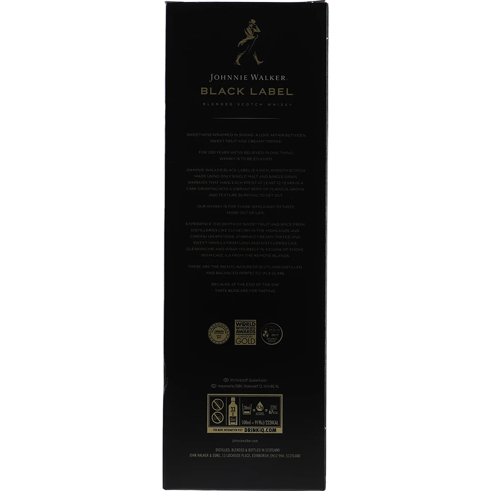 Johnnie Walker Black Label 12y 40 % 1L FL