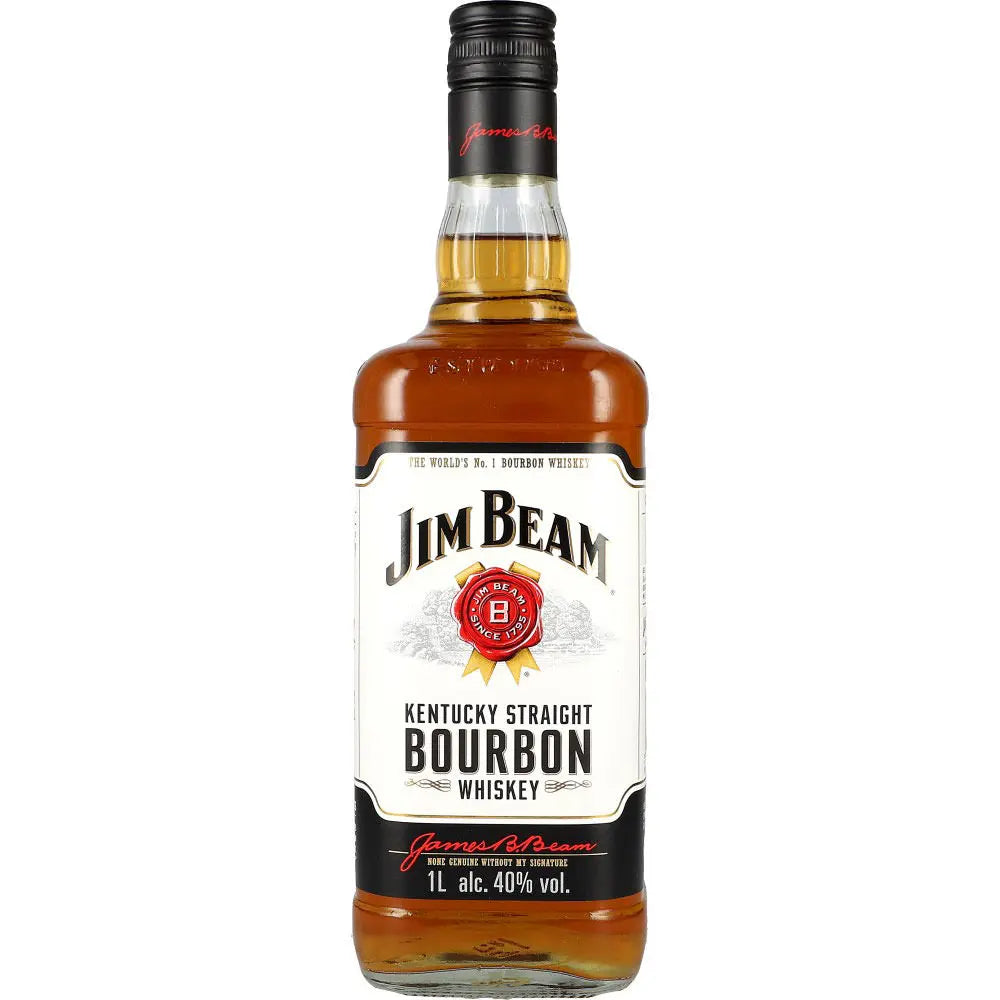 Jim Beam White Bourbon 40% 1 ltr. - AllSpirits