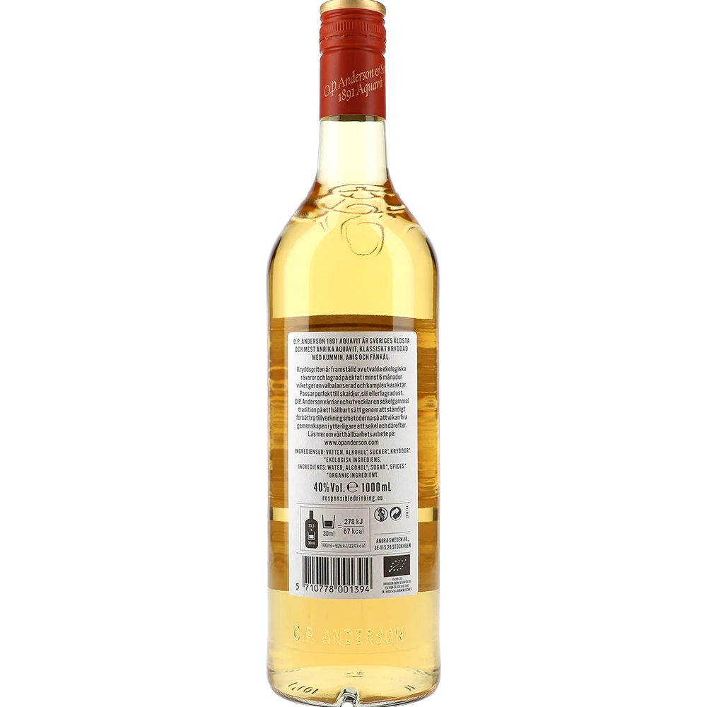 O.P. Anderson  40 % 1L FL