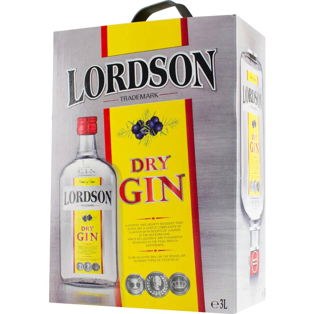 Lordson Dry Gin 37% 3 ltr. - AllSpirits