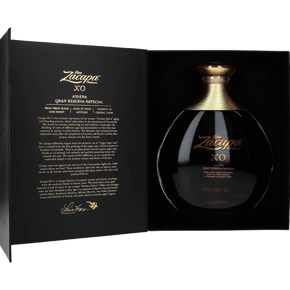 Ron Zacapa Solera Gran Reserva XO 40 % 0,7L FL