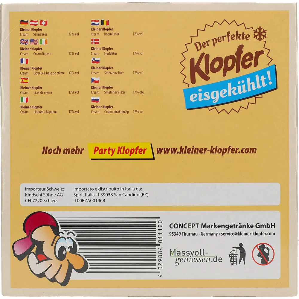 Kleiner Klopfer Cream 17% PACK 25