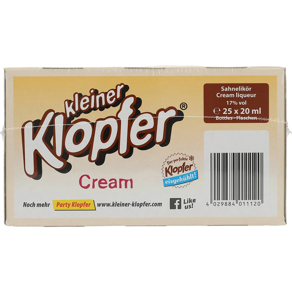 Kleiner Klopfer Cream 17% PACK 25