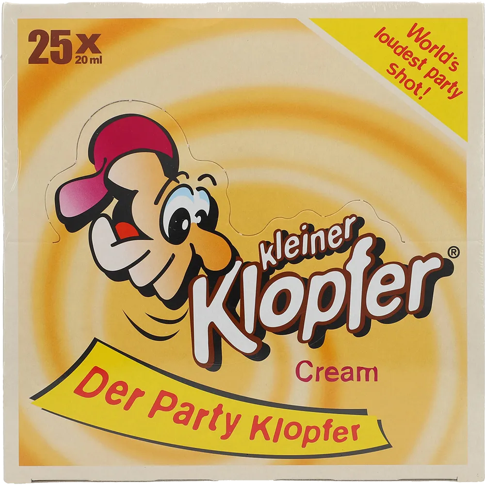 Kleiner Klopfer Cream 25x 0,02 ltr. 17% - AllSpirits