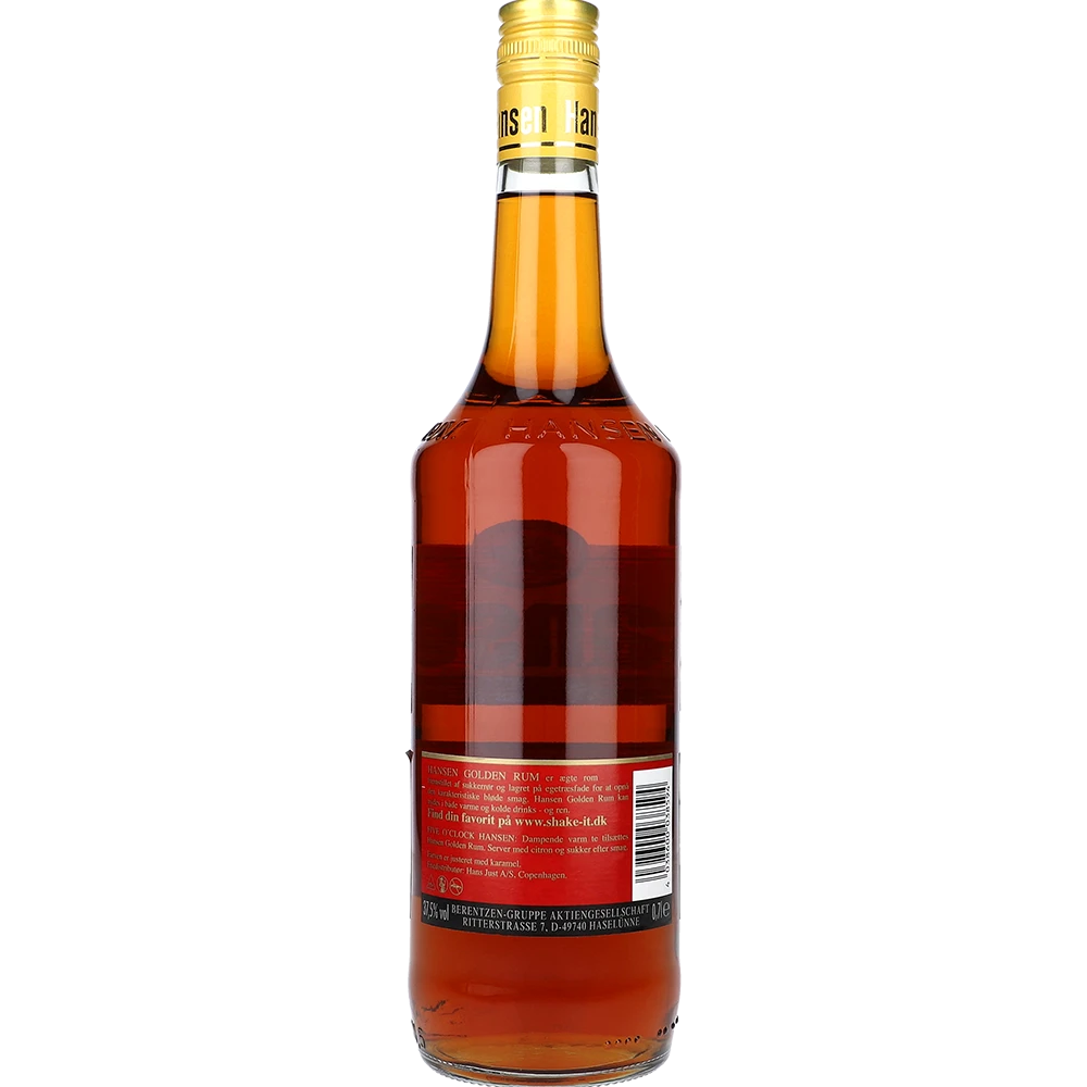 Hansen Golden Rum 37.5 % 0,7L FL
