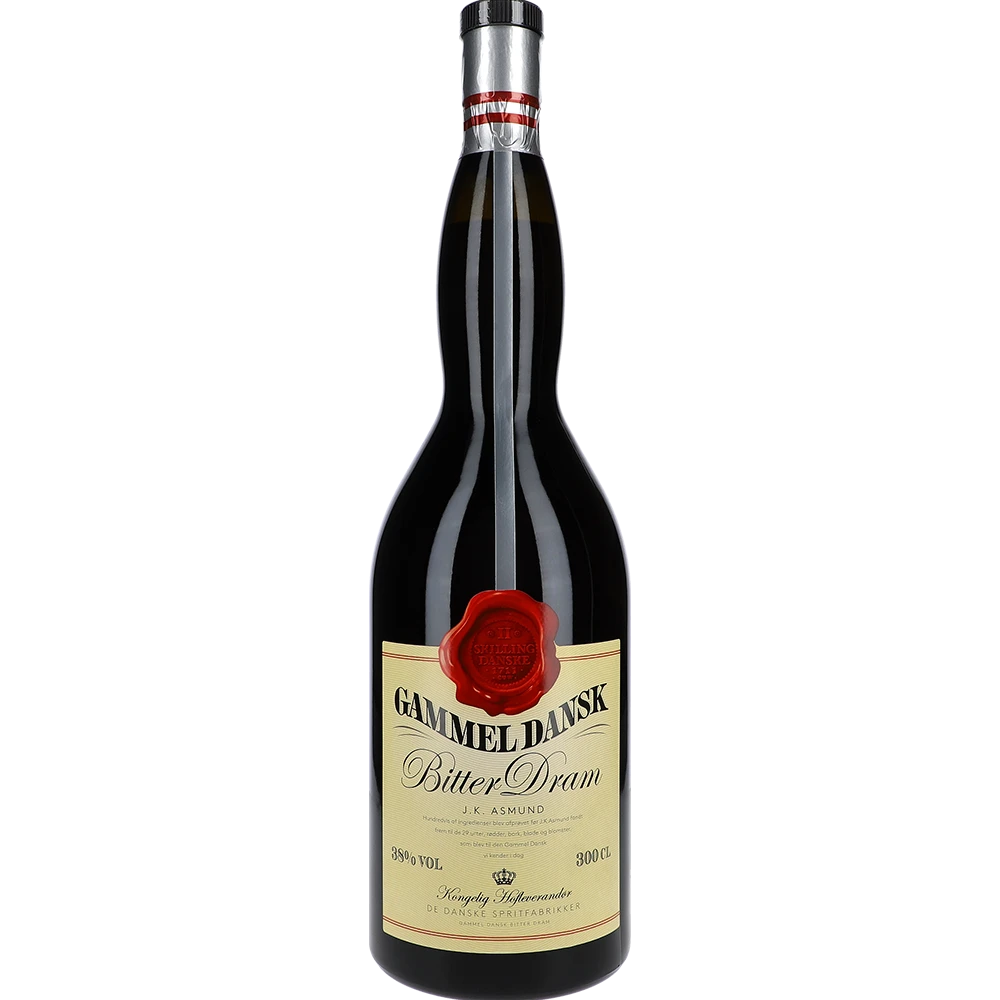 Gammel Dansk Bitter Dram 38 % 3L FL