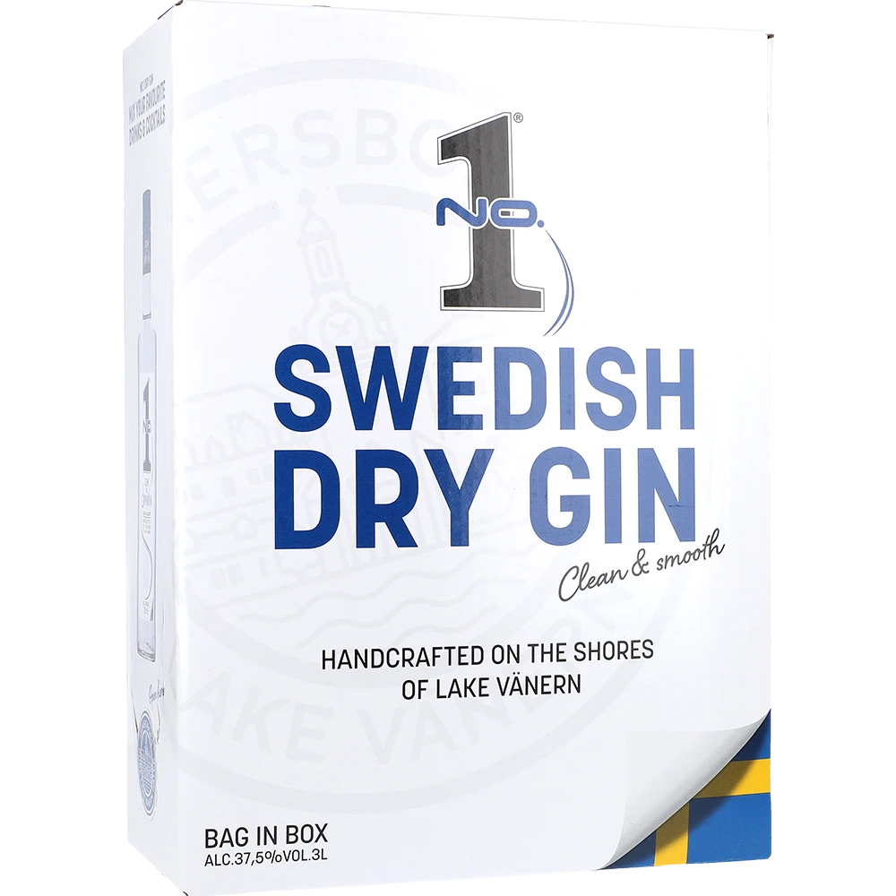 No. 1 Premium Dry Gin 37.5 % 3L BIB