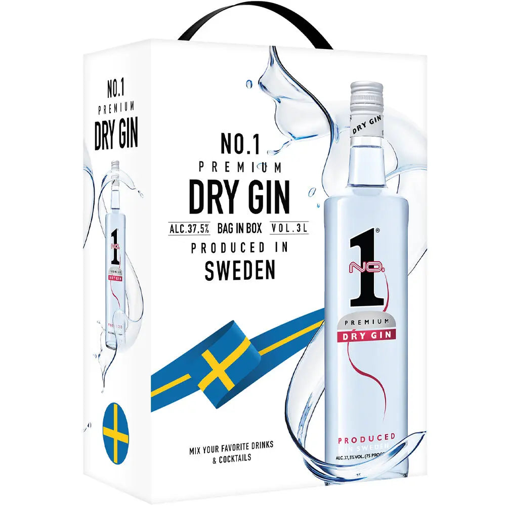 No.1 Premium Gin 37,5% 3 ltr. - AllSpirits