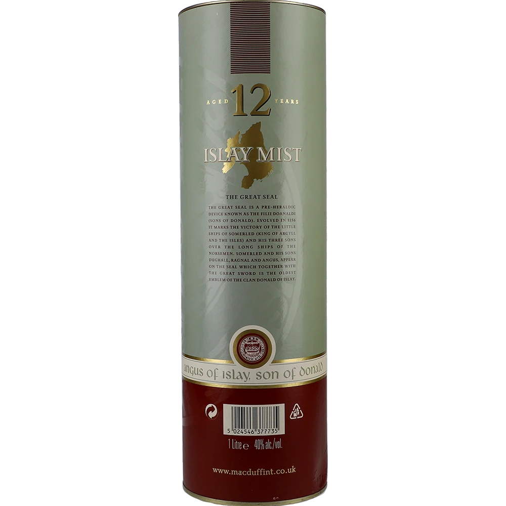 Islay Mist 12y 40 % 1L FL