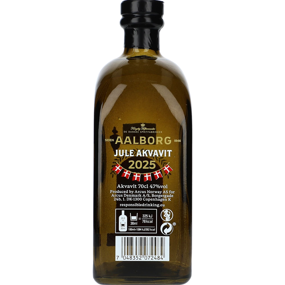 Aalborg Jule Akvavit 2025 47 % 0,7L FL