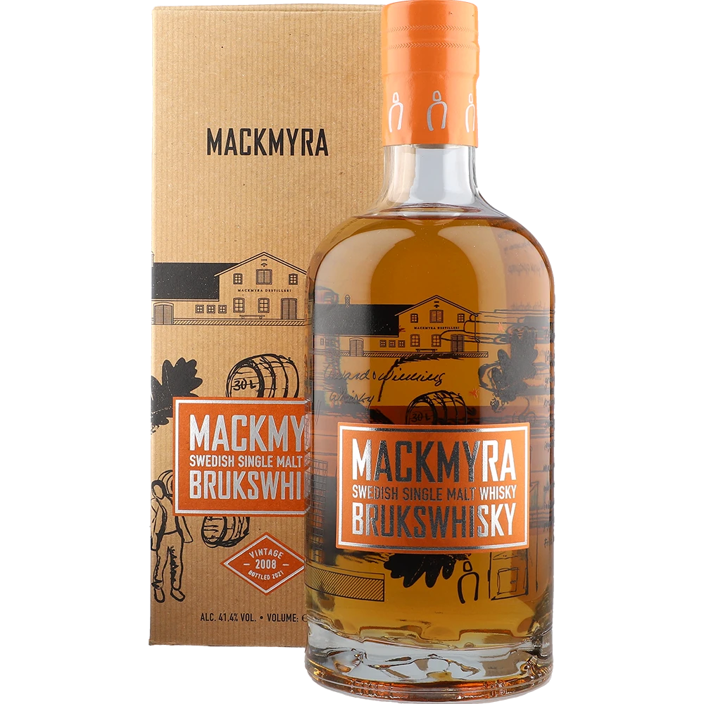 Mackmyra Brukswhisky 41.4 % 0,7L FL