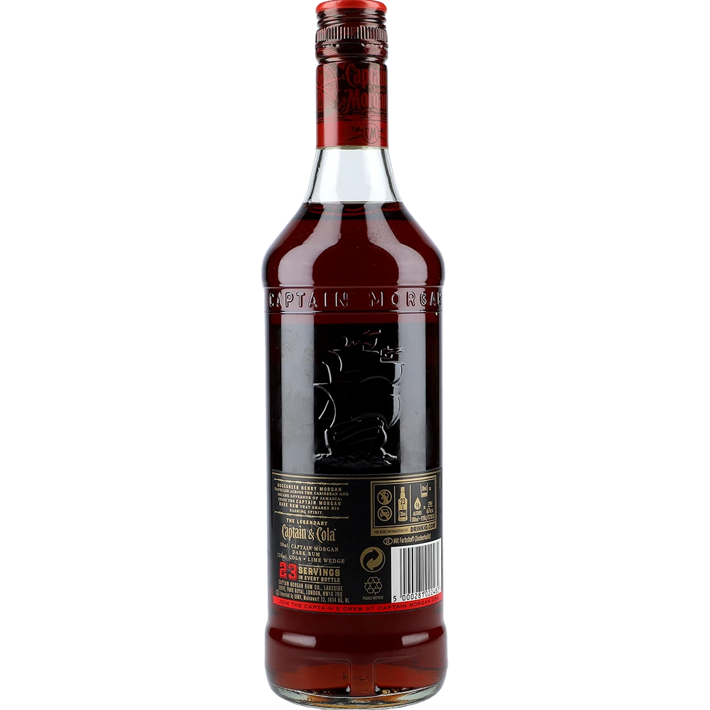 Captain Morgan Dark Rum 40 % 0,7L FL
