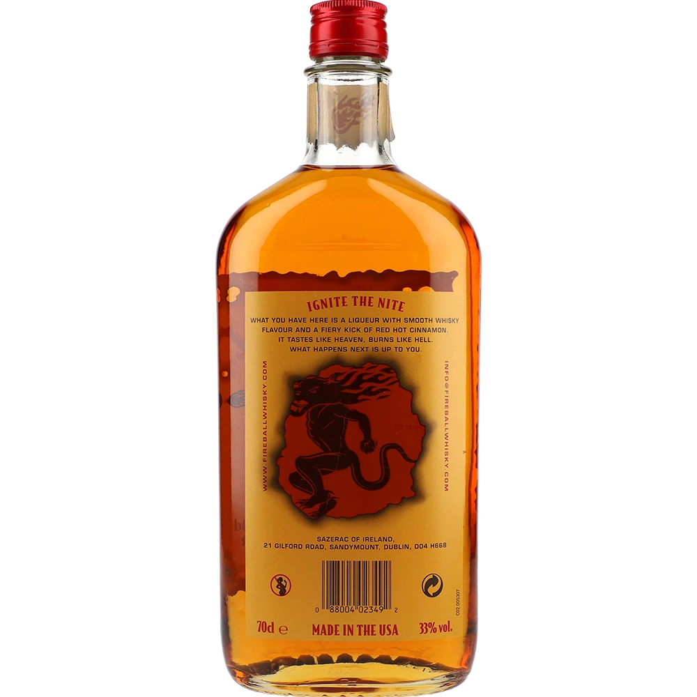 Fireball Cinnamon Whisky 33 % 0,7L FL