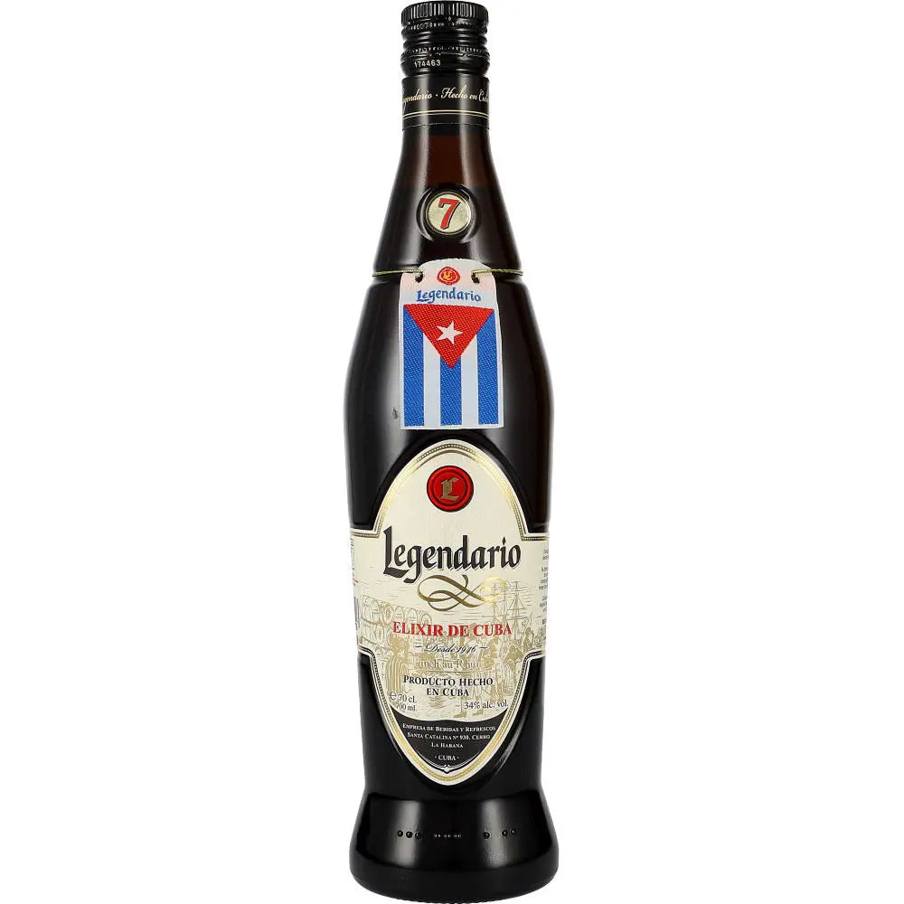 Legendario Elixir De Cuba 34% 0,7 ltr.
