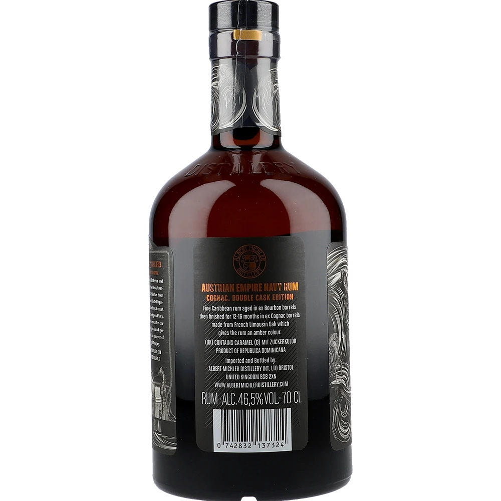 Austrian Empire Navy Rum Reserve Double Cask Cognac  -GB- 46,5% 0,7L FL