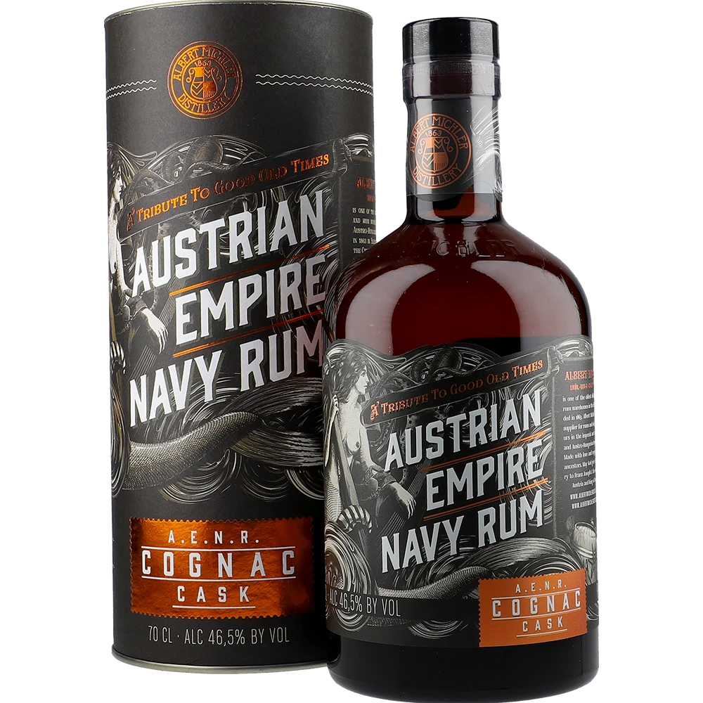 Austrian Empire Navy Rum Reserve Double Cask Cognac  -GB- 46,5% 0,7L FL
