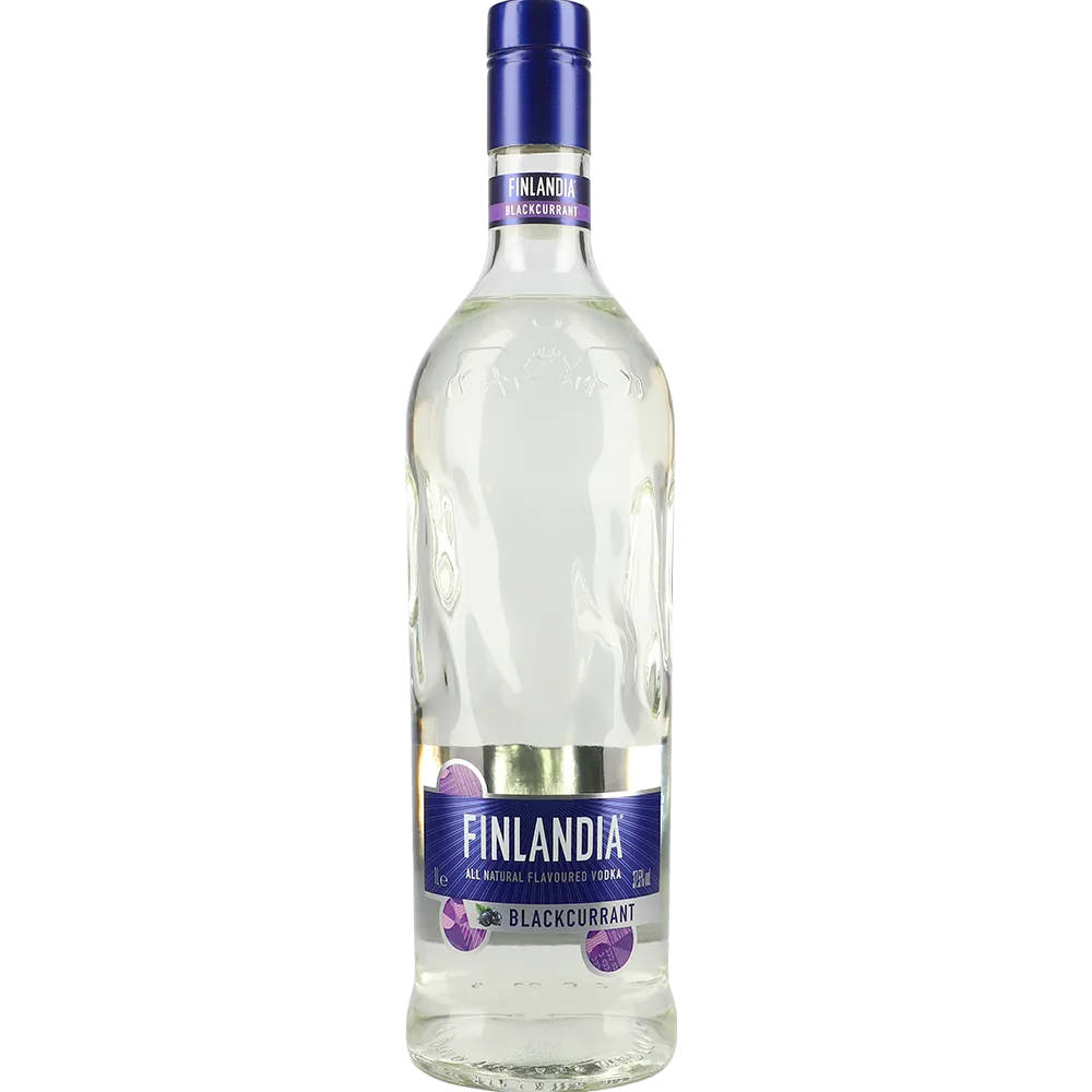 Finlandia Blackcurrant 37,5% 1 ltr. - AllSpirits