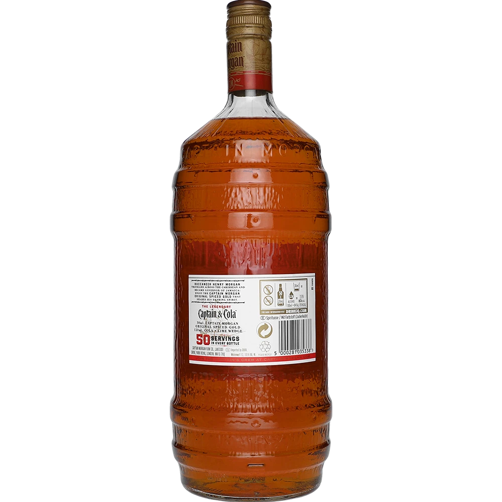 Captain Morgan Spiced Gold Barrel 35 % 1,5L FL