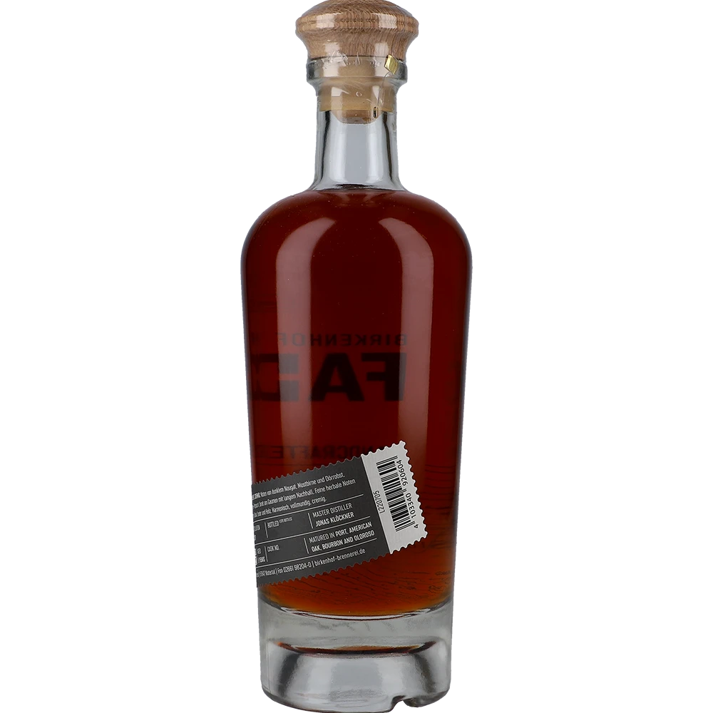 BIRKENHOF FADING Hill Handcr German SM Whisky 46% 0,7L FL