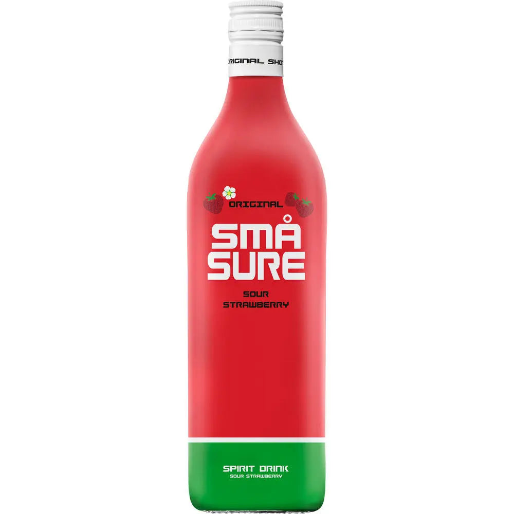 Sma Sure Jordbær 16,4% 1 ltr. - AllSpirits