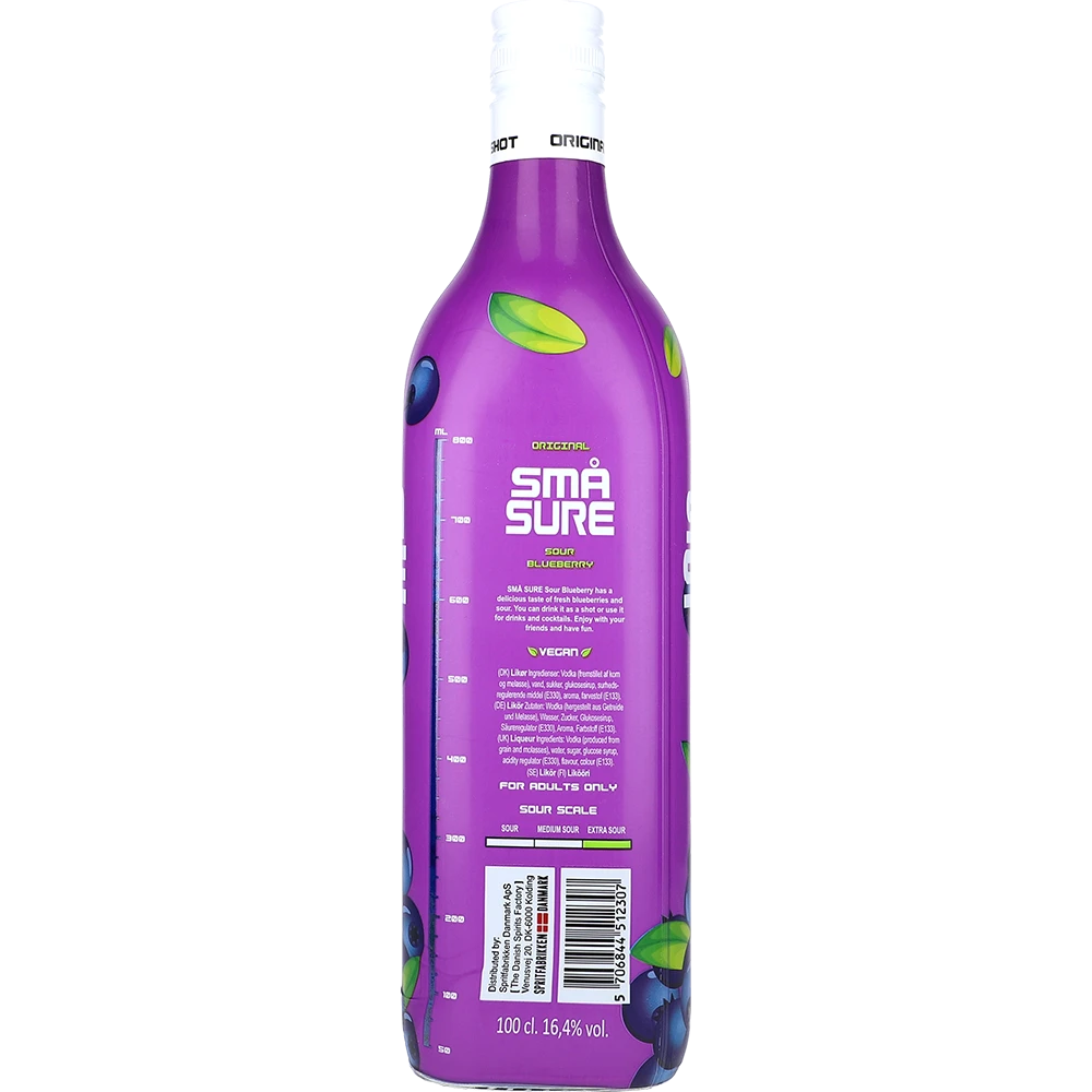 Små Sure Blåbær 16.4 % 1L FL