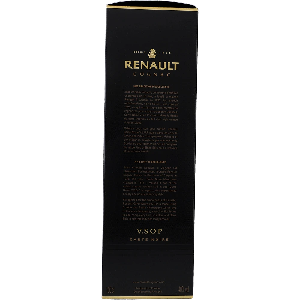 Renault Carte Noire VSOP 40 % 1L FL