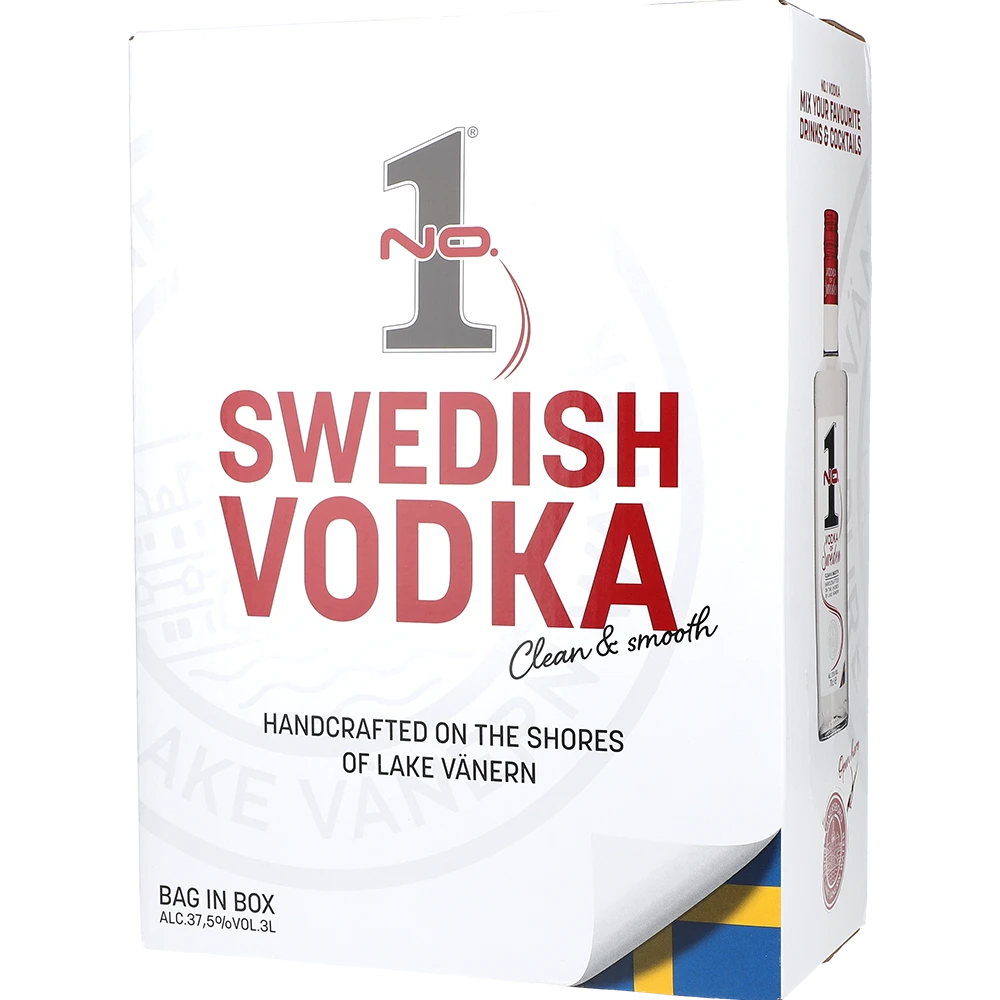 No. 1 Premium Vodka 37,5 % 3L BIB