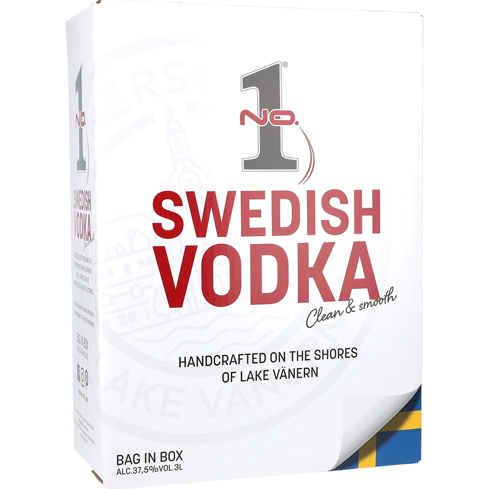 No. 1 Premium Vodka 37,5 % 3L BIB