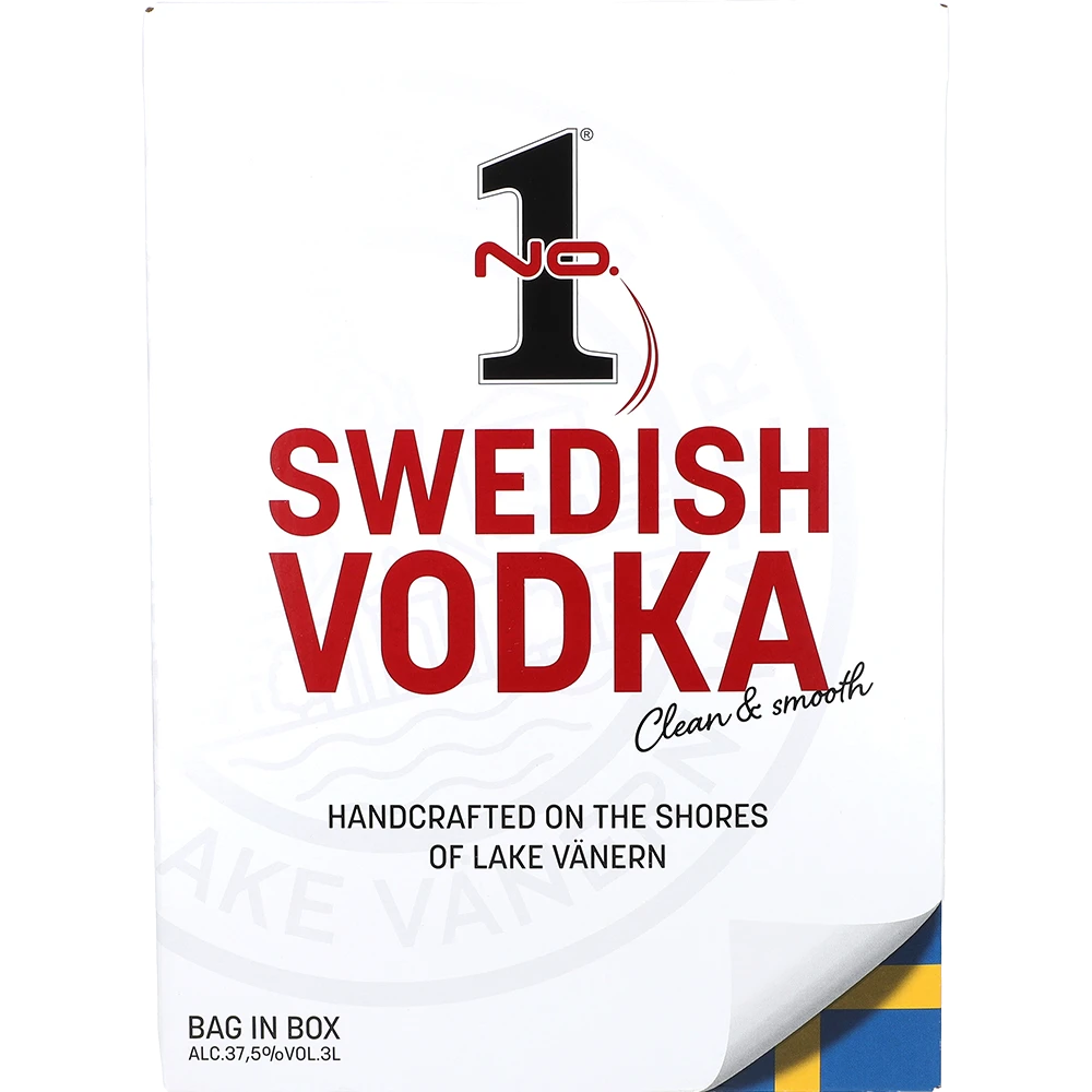 No. 1 Premium Vodka 37,5 % 3L BIB