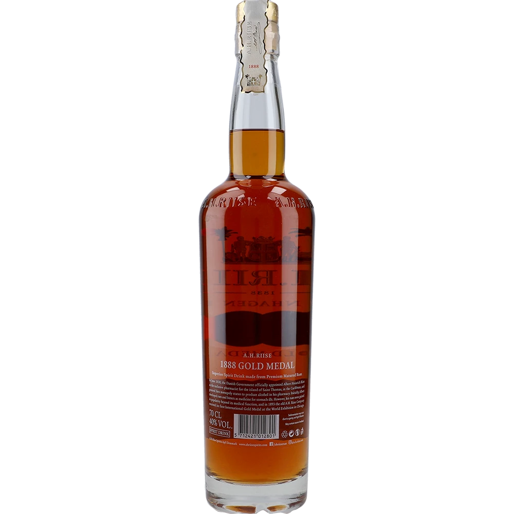 A.H. Riise 1888 Gold Medal Rum 40 % 0,7L FL
