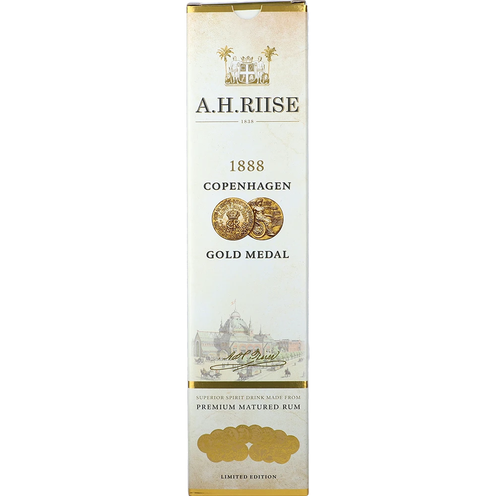 A.H. Riise 1888 Gold Medal Rum 40 % 0,7L FL