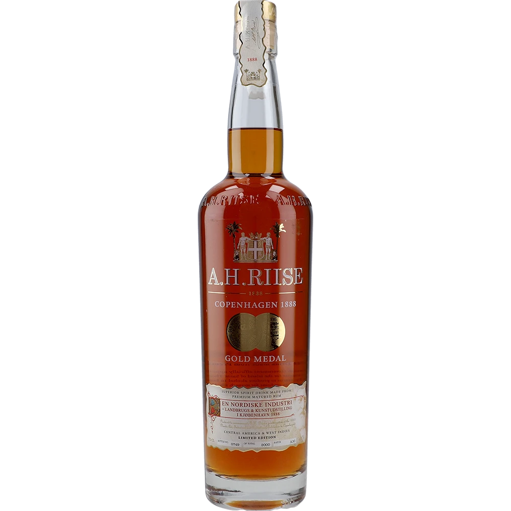 A.H. Riise 1888 Gold Medal Rum 40 % 0,7L FL