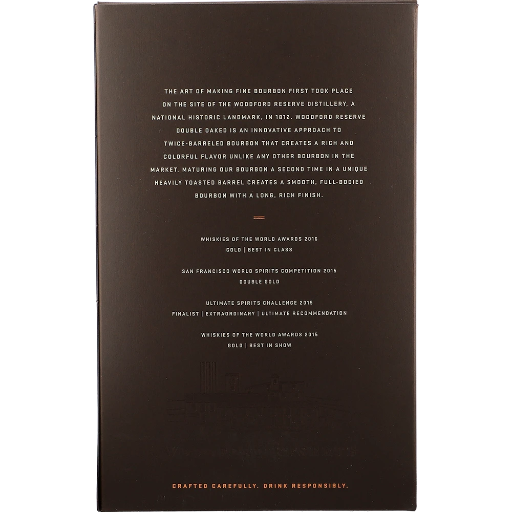 Woodford Reserve Double Oak 43.2 % 1L FL