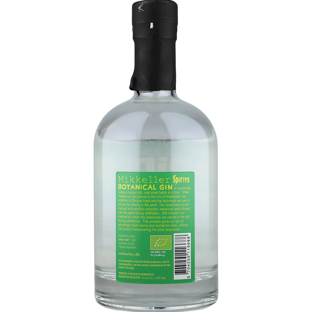 Mikkeller Spirits Botanical Gin  ltr BIO  44% 0,5L FL