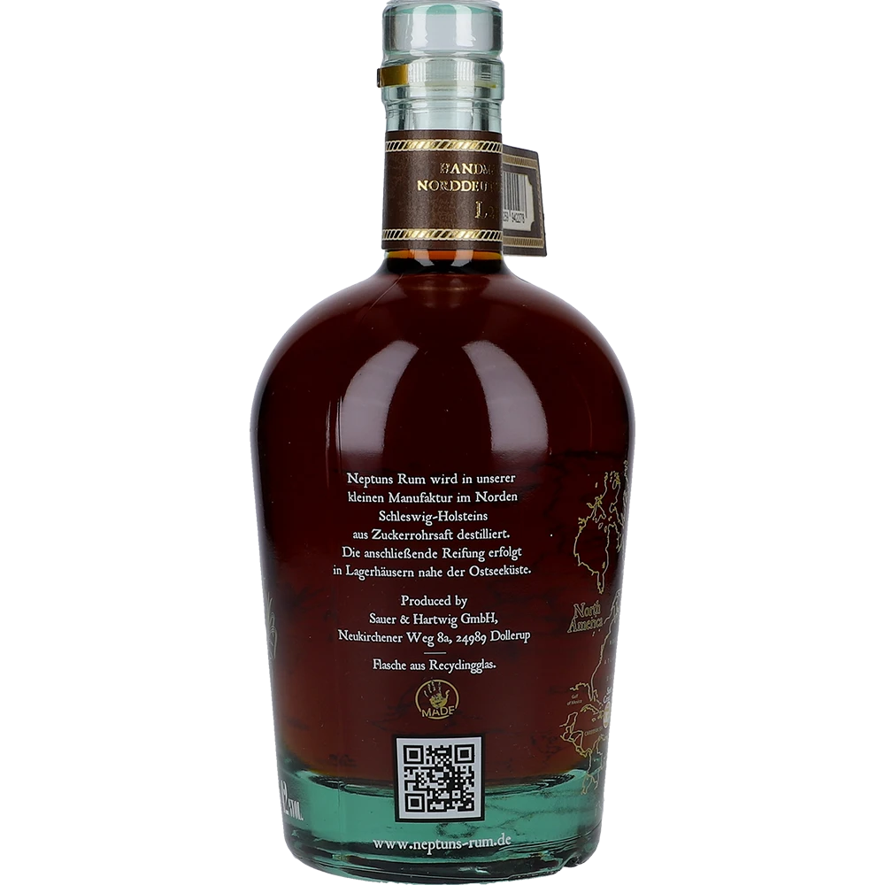 Neptuns Dark Rum    42% 0,5L FL