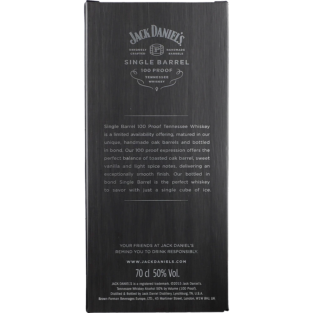 Jack Daniel's Single Barrel 100 Proof 50 % 0,7L FL