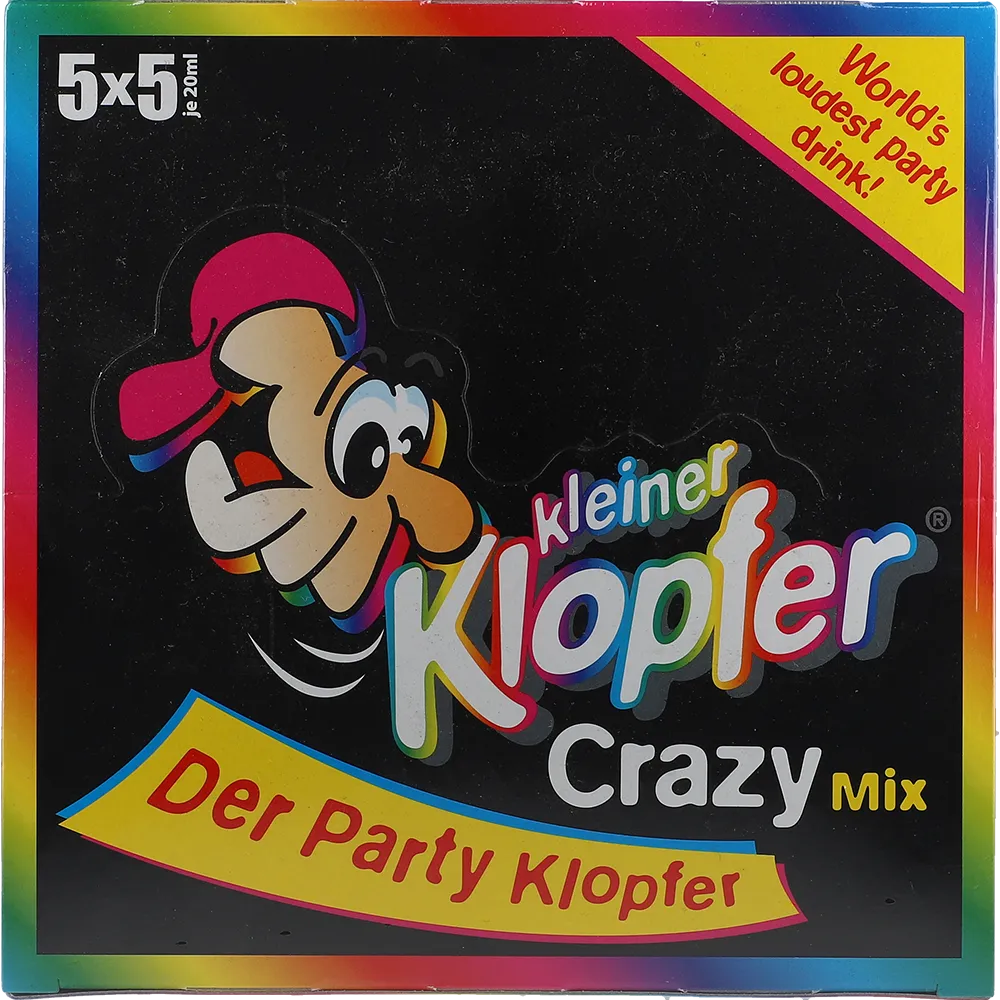 Kleiner Klopfer Crazy Mix 25x 0,02 ltr. 15-18% - AllSpirits