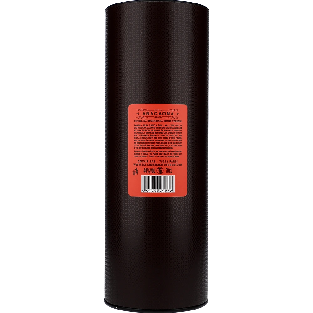 Signature Anacaona Santo Domingo Gran Reserva Rum  GB   40% 0,7L FL