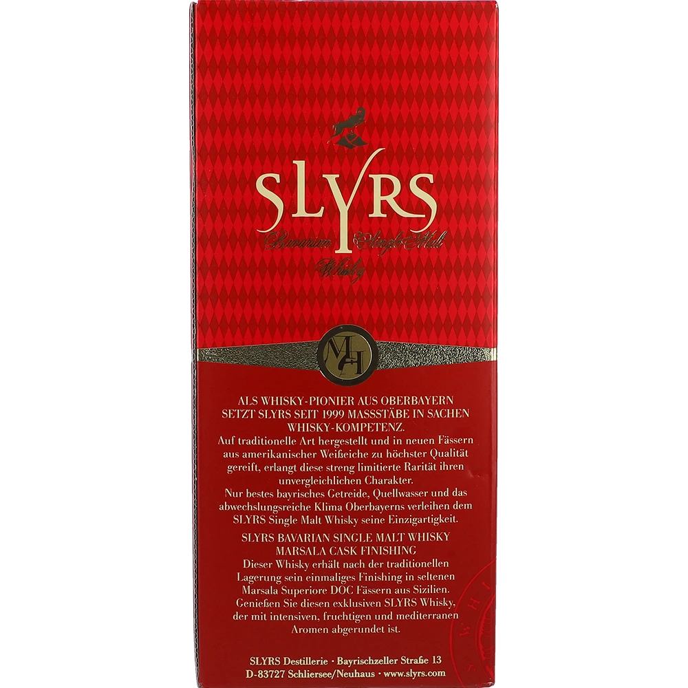 SLYRS Single Malt Marsala Cask Finish 46% 0,7L FL